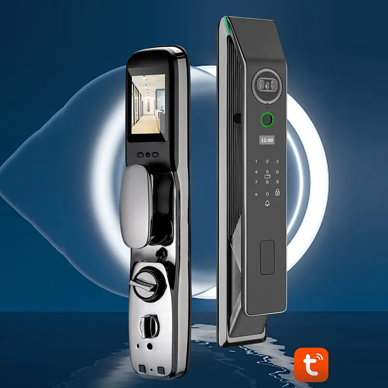 指紋認証防水屋外ガーデンロック